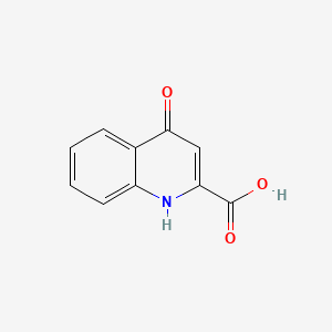 Chemical structure of Kynurenic Acid