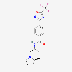 Chemical structure of CHDI 00484077