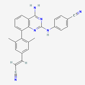 Chemical structure of Bavtavirine