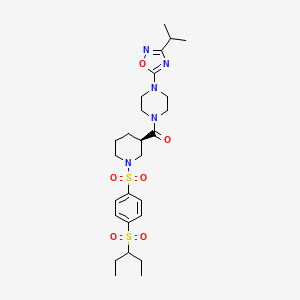 Chemical structure of DX3-235