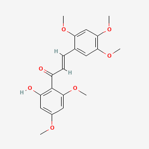 Chemical structure of Rubone