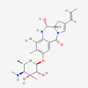 Chemical structure of Sibiromycin