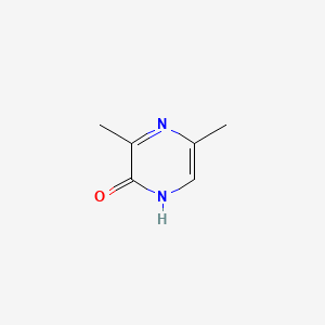 Chemical structure of 3,5-Dimethylpyrazin-2(1H)-one