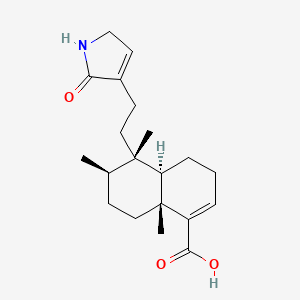 Chemical structure of Echinophyllin C