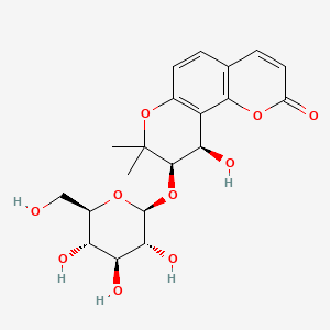 Chemical structure of Praeroside II