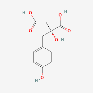 Chemical structure of Eucomic acid