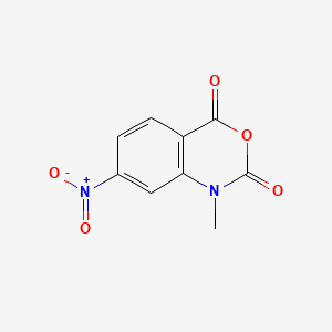 Chemical structure of 1-Methyl-7-nitroisatoic anhydride