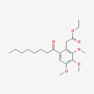 Chemical structure of TMPA