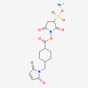 Chemical structure of Sulfo-SMCC sodium
