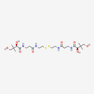 Chemical structure of Pantethine (D-Pantethine)