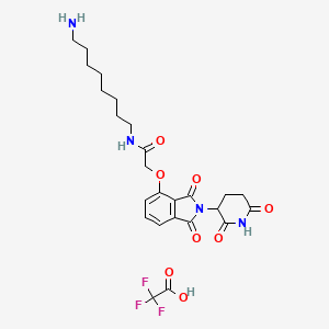 Chemical structure of E3 ligase Ligand-Linker Conjugates 17