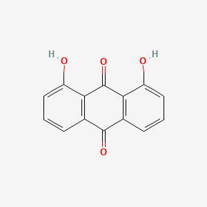Chemical structure of Danthron (Dantron)