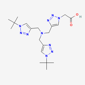 Chemical structure of BTTAA