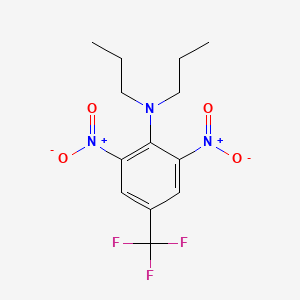 Chemical structure of Trifluralin