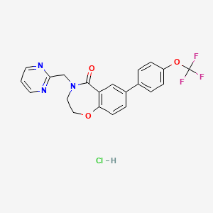 Chemical structure of Eleclazine hydrochloride