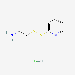 Chemical structure of 2-(Pyridyldithio)ethylamine hydrochloride