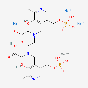 Chemical structure of Mangafodipir trisodium