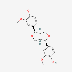 Chemical structure of Sylvatesmin