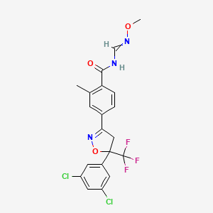 Chemical structure of Fluxametamide