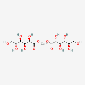 Chemical structure of Gluconate Calcium (Calcium D-gluconate)
