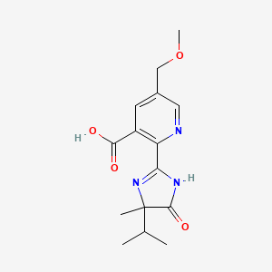 Chemical structure of Imazamox