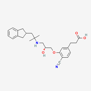 Chemical structure of SB-423562