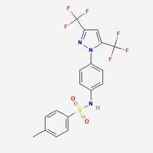 Chemical structure of Pyr10