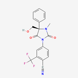 Chemical structure of GLPG0492 R enantiomer