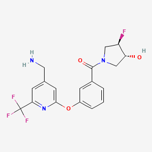 Chemical structure of PAT-1251