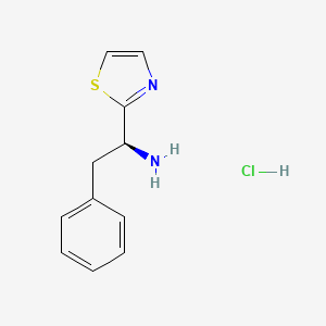 Chemical structure of (S)-Dolaphenine hydrochloride
