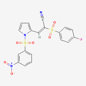 Chemical structure of AMZ30