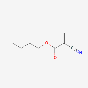Chemical structure of Butyl cyanoacrylate