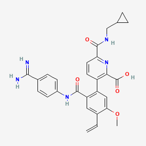 Chemical structure of Avoralstat