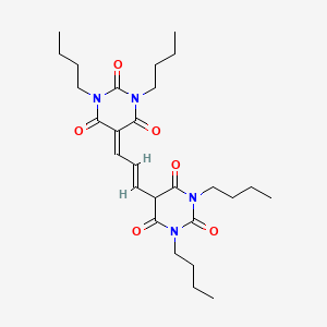 Chemical structure of DiBAC4(3)