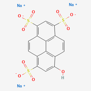 Chemical structure of Pyranine