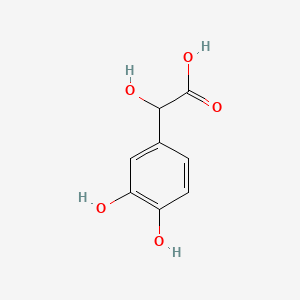 Chemical structure of 3,4-Dihydroxymandelic acid