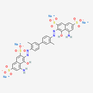 Chemical structure of C.I. Direct Blue 14