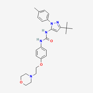 Chemical structure of p38-α MAPK-IN-1