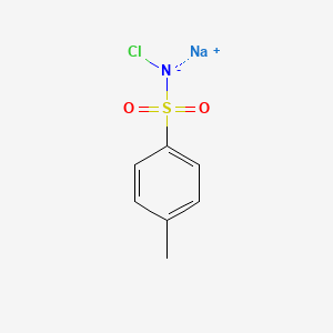Chemical structure of Chloramine-T