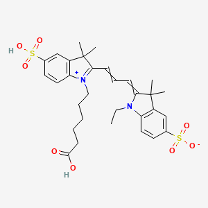 Chemical structure of Zy3 carboxylic acid