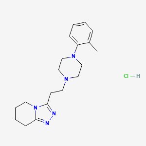 Chemical structure of Dapiprazole hydrochloride