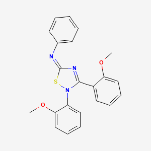 Chemical structure of JNJ-10229570