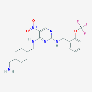 Chemical structure of PKC-theta inhibitor