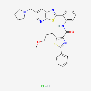 Chemical structure of Sirtuin modulator 1