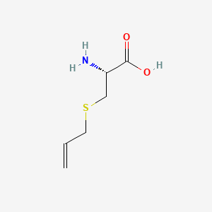 Chemical structure of S-Allyl-L-cysteine