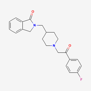 Chemical structure of Roluperidone (CYR-101)