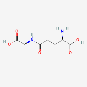 Chemical structure of Gamma-Glutamylalanine