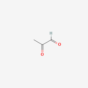 Chemical structure of Methylglyoxal