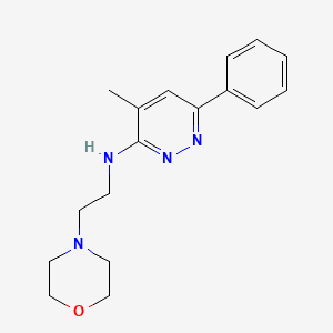 Chemical structure of Minaprine