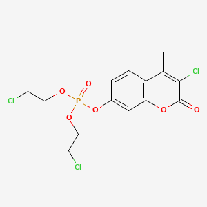 Chemical structure of Haloxon